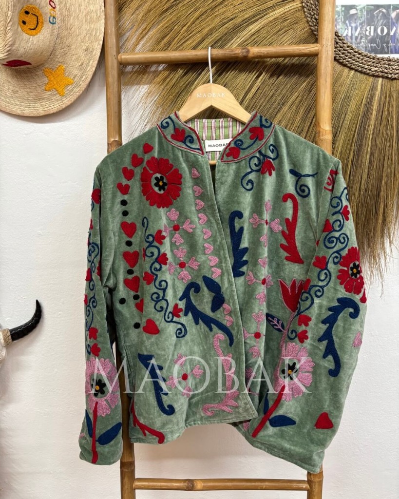 Chaqueta Zanzíbar Velvet Suzani
