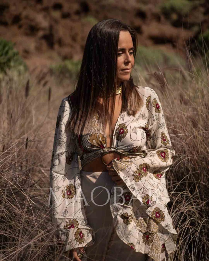 Blusa Bell Volante Persia