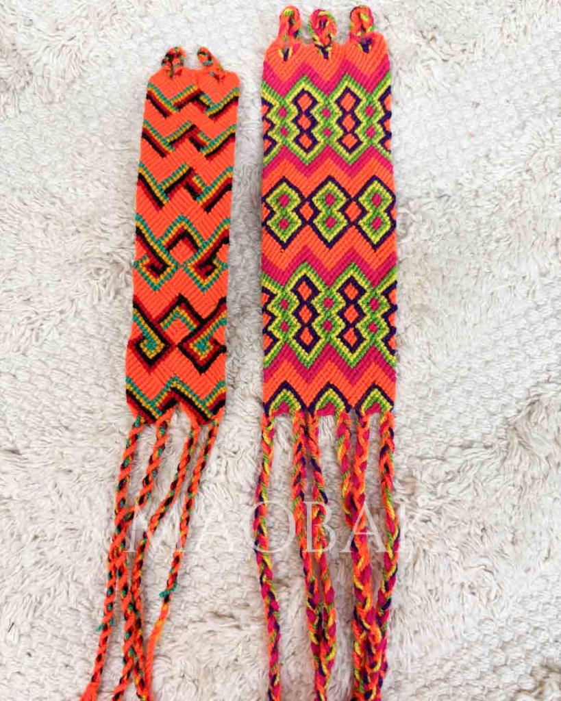 Brazalete Tela Wayuu Maxi